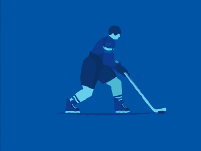 Ice Hockey animation design gif ice hockey illustration loop sport vector