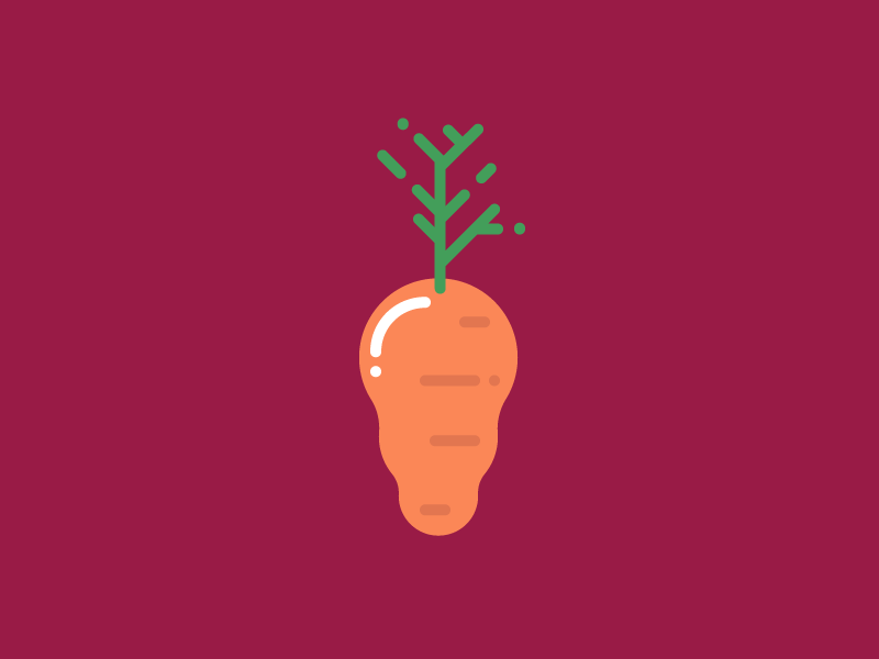 Carrot carrot design food icon illustration vector