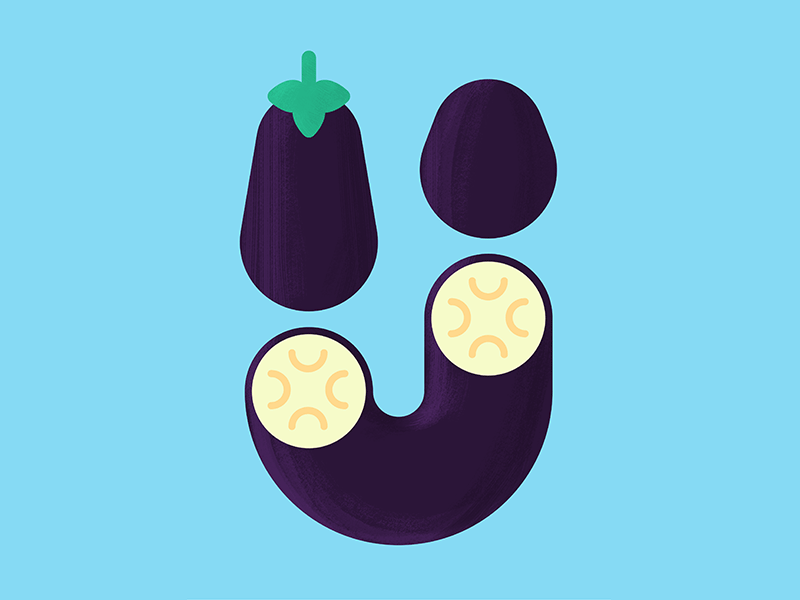 Eggplant design eggplant illustration vector