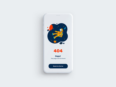 404 adobe xd app app design clean design ios mobile ui ux web