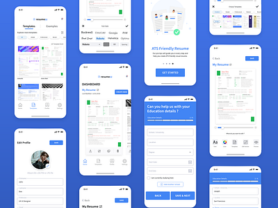 Resume Building App Concept