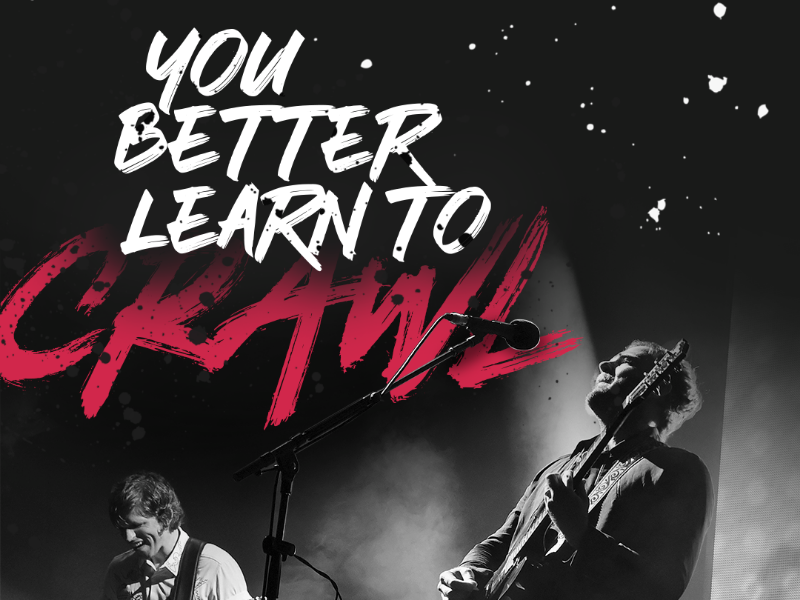 Crawl photoshop typography design
