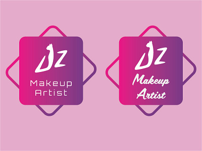 Logo - UZ Makeup Artist cat design kitten logo logo designs logodesign logodesigner logodesigns makeup makeup artist makeupartist second shot secondshot