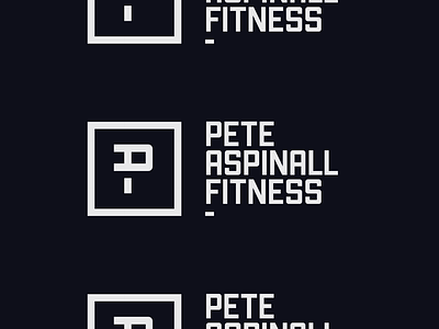 Logo for Personal Trainer branding design logo typography