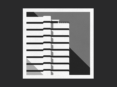 Architectural Study illustration modernism vector