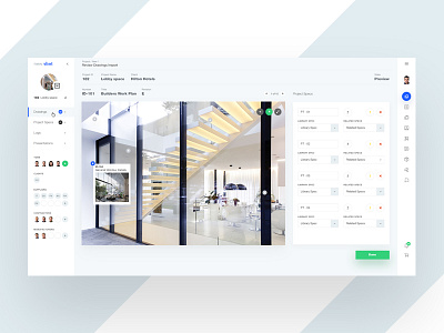 White Architect v2 architect cms dashboard design plan theme ui web white