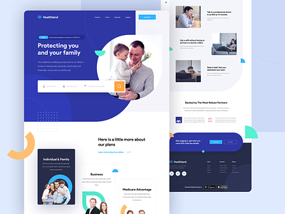 Healthland - Health Insurance Website Exploration