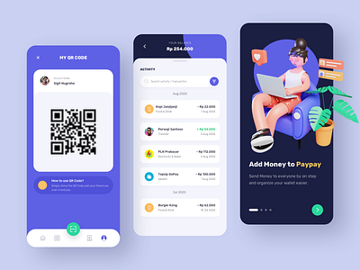 PayPay - Digital Wallet Mobile App 3D Concept 3d 3d illustration bank blender cinema4d design illustration mobile app mobile design mobile ui payment uiux wallet