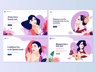 Beauty Web Page Design Templates