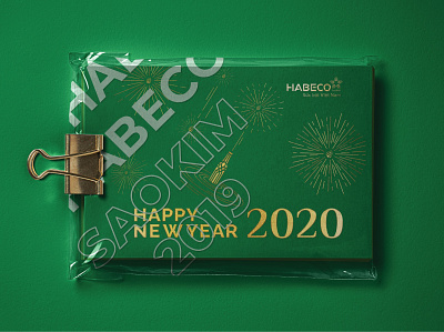 HABECO CALENDAR 2020 branding calendar design flat hello dribble illustration typography