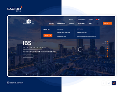 IBS Homepage branding design flat hello dribble type ui ux web webdesign website