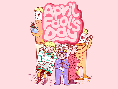 April Fool’s Day cute pink