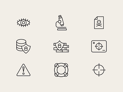 Cybersecurity Icon Design
