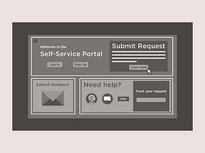 Self-Service Portal adobe illustrator design icon icon design illustrator line line art ui vector vector art