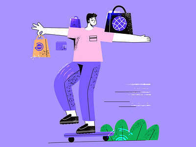 Delivery illustration for LStore