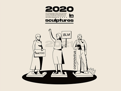 2020 in sculptures