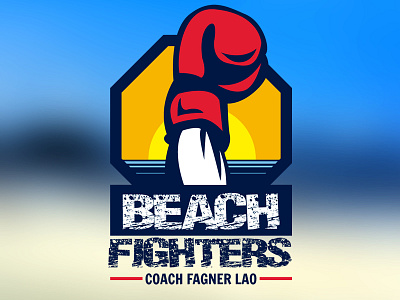 Beach Fighters beach boxe brand fight muaythai