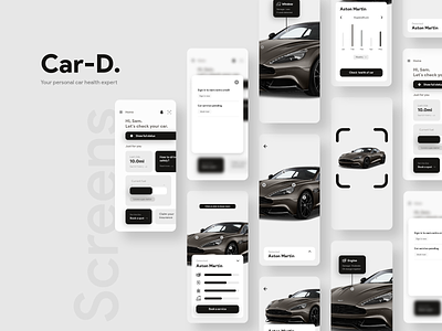 Car-D. (Doctor of your Car) adobe design ios mobile app mobile app design mobile ui ui ux