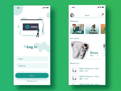 E-commerce App UI Design