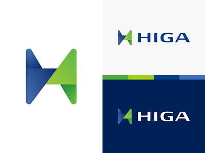 Higa Logo brand brand design brand designer brand experience brand identity brand mark branding branding design icon icon design lettering logo logo design logotype typography