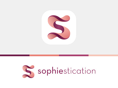 Sophiestication Logo brand brand design brand experience brand identity brand mark branding branding design icon icon design lettering logo logo design logotype