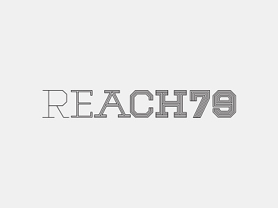 Reach79 Logo brand brand design brand designer brand identity branding branding design lettering logo logo design logotype