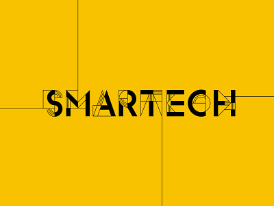 Smartech Logo brand brand design brand experience brand identity branding branding design lettering logo logo design logotype typography