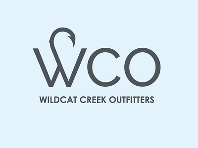 Wildcat Creek Outfitters branding fishing logo nature