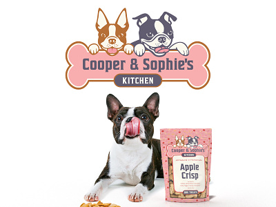 Dog Treat Logo and Packaging Design