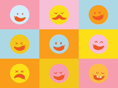 Chili-Smile Emojis chili chili smile emoji pepper smile smiley face