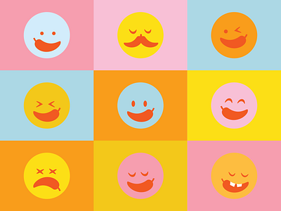 Chili-Smile Emojis chili chili smile emoji pepper smile smiley face