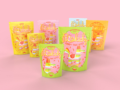 Watermelon Candy Slicez candy collection candy packaging candy pouch watermelon