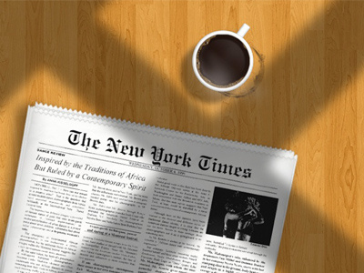 Coffee & Newspaper caffè cafè coffee news newspaper paper