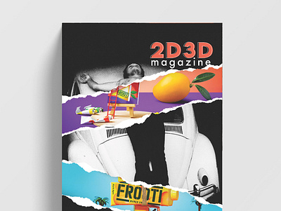 2D3D Magazine adobe illustrator adobe indesign adobe photoshop branding design graphic design layout logo