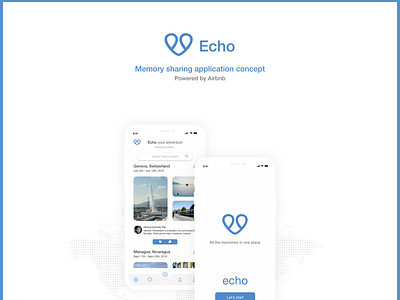 Echo: Powered by Airbnb - Memory Sharing Application Concept