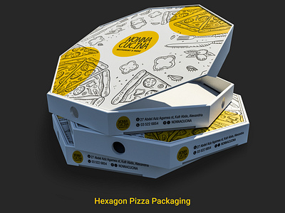 Pizza Package 3d art direction box design flavours food italian packaging design pizza box restaraunt
