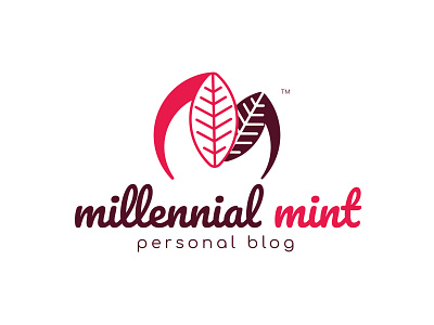 Millennial Mints Logo art direction branding icon identity illustration illustrator logo logo illustrator flat design typography vector