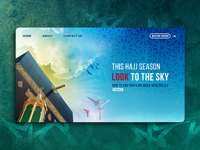 Hajj Season landing page