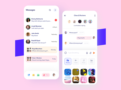 Chatbot💬 appui bot branding chat chatbot design education eductional iphonex kids message message app minimal mobile product design ui uidesign userexperiencedesign userinterface uxui