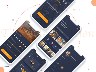 Table reservation app mobile mobileapplication tablereservation ui uidesign