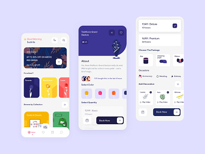 spike || Flower Delivery App || app design flower delivery uae flower illustration graphic illustraion iphonex mobile ui uidesign userexperiencedesign userinterface ux