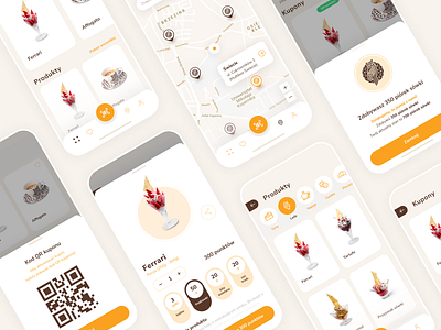 Cukiernia Sowa - confectionery application confectionery design figma ios iphone app iphone app design minimal mobile app mobile app design mobile design mobile ui ui ui design uiux ux