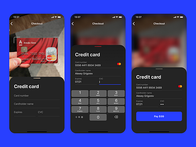 Credit card checkout #DailyUI