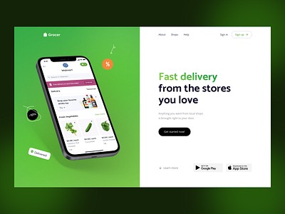 Grocer | Food delivery services