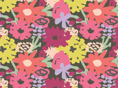 Floral Pattern Crop