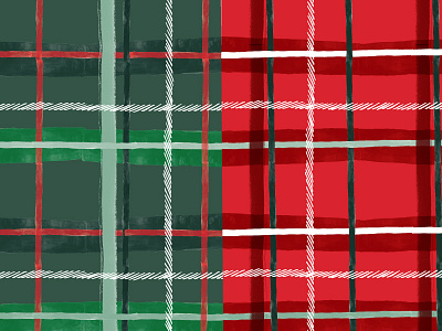 Green Plaid vs. Red Plaid