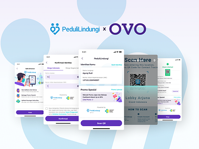 PeduliLindungi Safe Entrance in OVO app