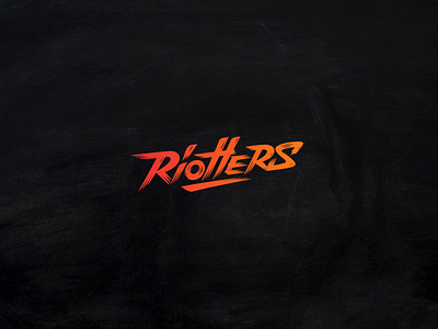 Riotters Logo Animation 2d aftereffects animation logo motion design motion graphics motiongraphics