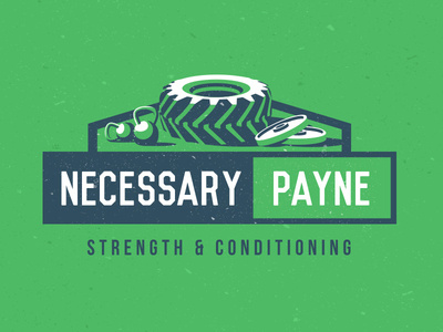 Gym Logo more progress