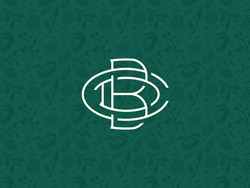 CBD Monogram branding monogram hemp cannabidiol cbd oil cbd